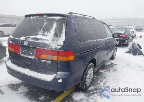 2004 Honda Odyssey Lx z USA, uszkodzony, nr VIN 5FNRL18544B057894